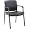 Lorell Healthcare Upholstery Guest Chair, Black Vinyl LLR30950 - alternate 1